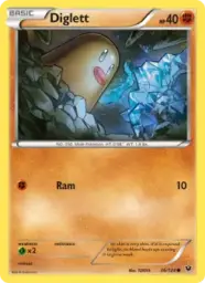 Diglett · Fates Collide · 36/124
