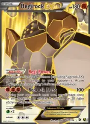 Regirock EX · Fates Collide · 43a/124