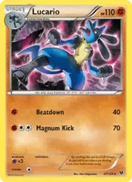 Lucario · Fates Collide · 47/124