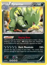 Tyranitar · Fates Collide · 56/124
