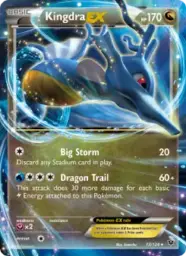 Kingdra EX · Fates Collide · 73/124
