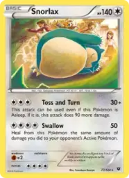 Snorlax · Fates Collide · 77/124