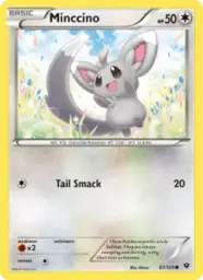 Minccino · Fates Collide · 87/124