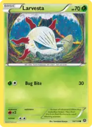 Larvesta · Steam Siege · 14/114