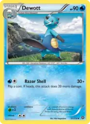 Dewott · Steam Siege · 31/114