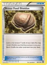 Armor Fossil Shieldon · Steam Siege · 98/114