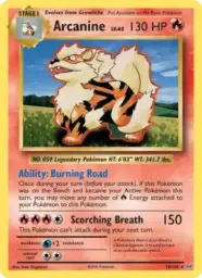 Arcanine · Evolutions · 18/108