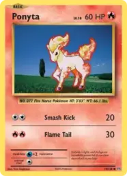 Ponyta · Evolutions · 19/108