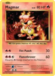 Magmar · Evolutions · 20/108