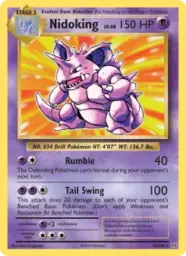 Nidoking · Evolutions · 45/108