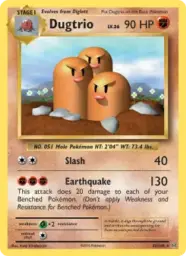 Dugtrio · Evolutions · 56/108