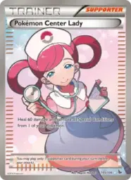 Pokémon Center Lady · Flashfire · 105/106