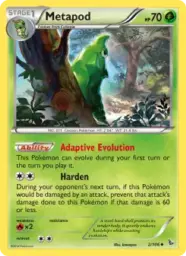 Metapod · Flashfire · 2/106