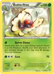 Butterfree · Flashfire · 3/106