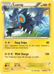 Luxray · Flashfire · 34/106