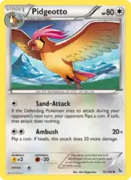 Pidgeotto · Flashfire · 76/106