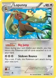 Lopunny · Flashfire · 85/106