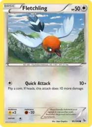 Fletchling · Flashfire · 86/106