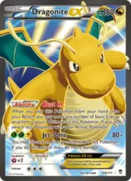 Dragonite EX · Furious Fists · 108/111