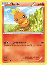 Torchic · Furious Fists · 12/111