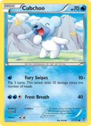Cubchoo · Furious Fists · 21/111