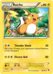 Raichu · Furious Fists · 28/111