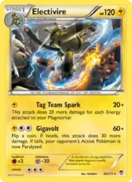 Electivire · Furious Fists · 30/111