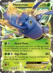 Heracross EX · Furious Fists · 4/111