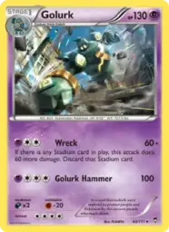 Golurk · Furious Fists · 43/111