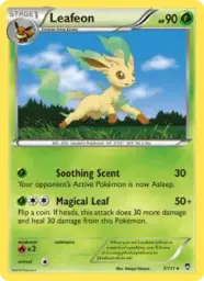 Leafeon · Furious Fists · 7/111