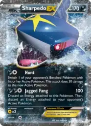 Sharpedo EX · Primal Clash · 91/160