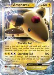 Ampharos EX · Ancient Origins · 27/98