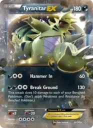 Tyranitar EX · Ancient Origins · 42/98