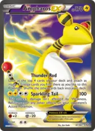 Ampharos EX · Ancient Origins · 87/98