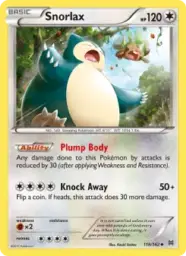 Snorlax · BREAKthrough · 118/162