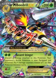 M Beedrill-EX · XY Black Star Promos · XY158/211