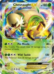 Chesnaught EX · XY Black Star Promos · XY18/211