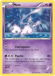 Mew · XY Black Star Promos · XY192/211