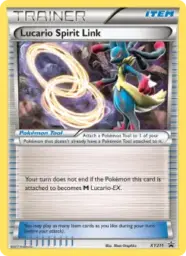 Lucario Spirit Link · XY Black Star Promos · XY211/211